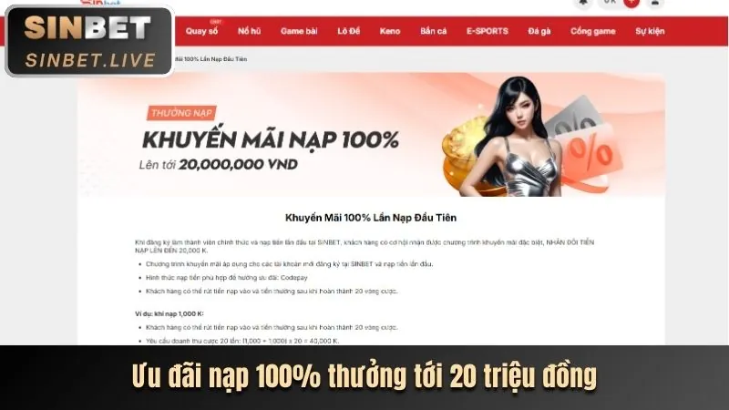 Hoàn trả không giới hạn Nhatvip Club